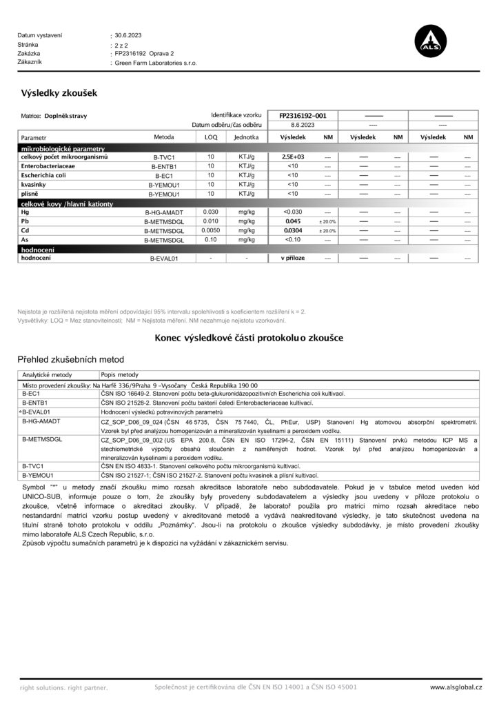 Kloubin protokol o zkousce 2